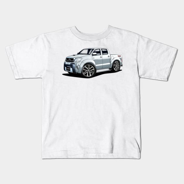 hilux stance Kids T-Shirt by AmorinDesigns